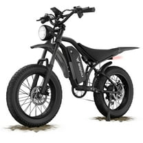BIGNIU BG-S Electric Bike for Adults – 20" Fat Tire, 740W Motor, 48V 15A Battery, 7-Speed, Dual Disc Brakes for Off-Road and City Riding UL2849