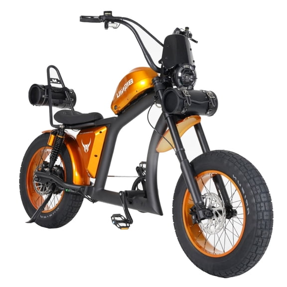 BIGNIU BG-XP Electric Bike for Adults 1500W Motor, 36+ MPH E Chopper Bike 52V 29.4Ah UL 2849