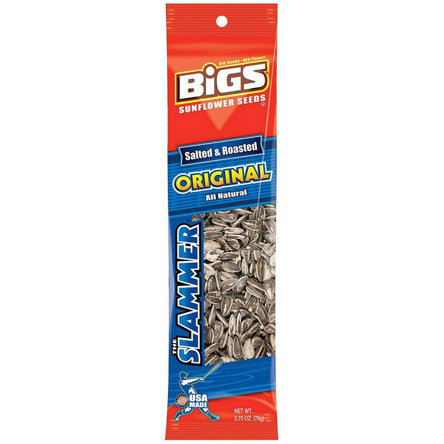 BIGS Sunflower Seeds, (Pack of 12), Multiple Flavors and Bag Sizes