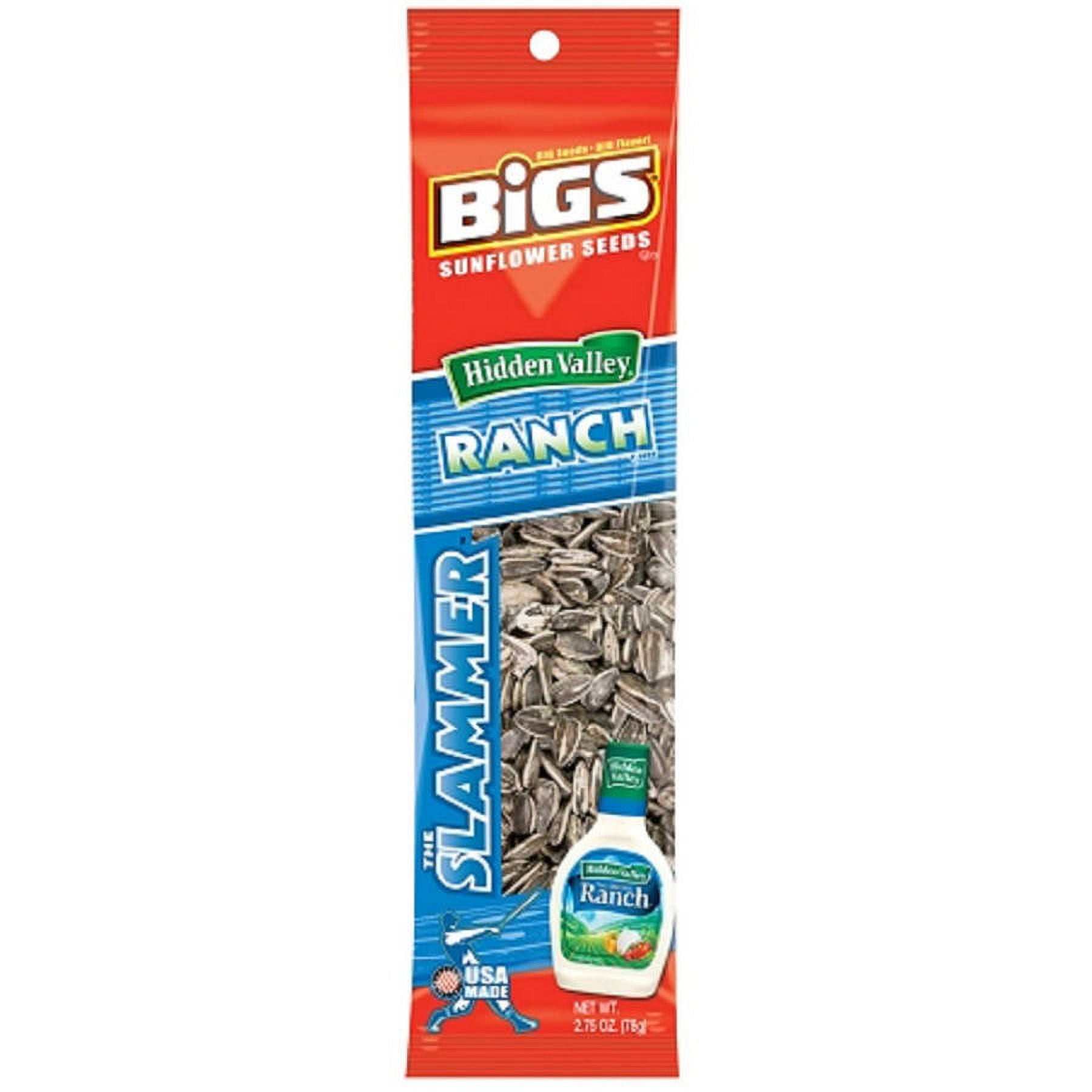 BIGS Sunflower Seeds, (Pack of 12), Multiple Flavors and Bag Sizes
