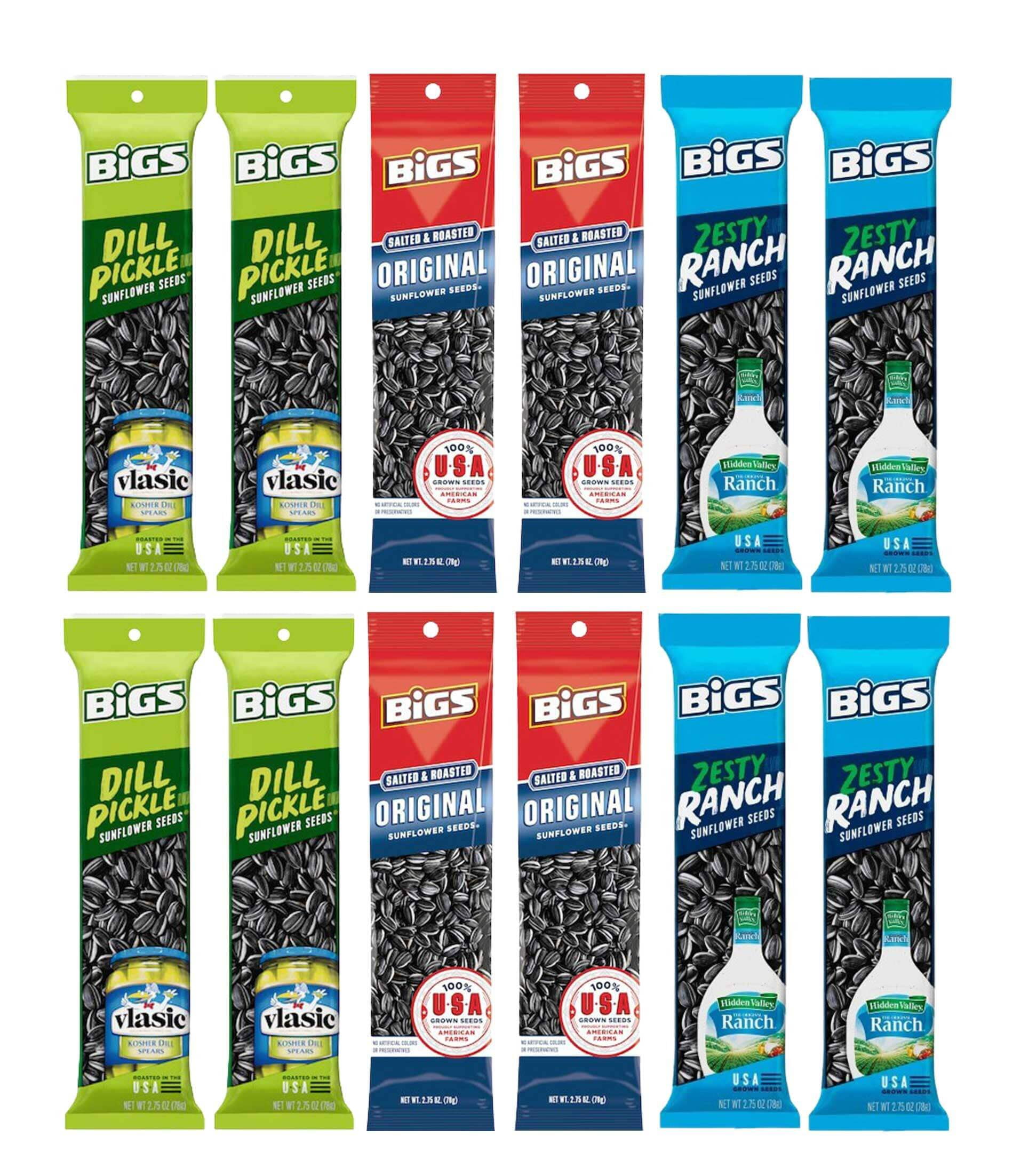 Snackathon BIGS Sunflower Seeds Variety Pack, Dill Pickle