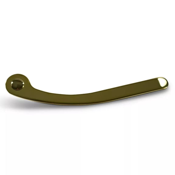 BIGSBY Flat Style Stationary Replacement Arm, 6-1/2" - GOLD, 0495-0876G