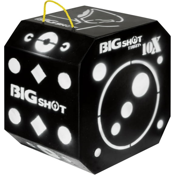 BIGSHOT 10XS Foam Archery Block: Durable Broadhead Target for Backyard Crossbow & Bow Hunting - Premium Foam Archery Target for Precision Shooting