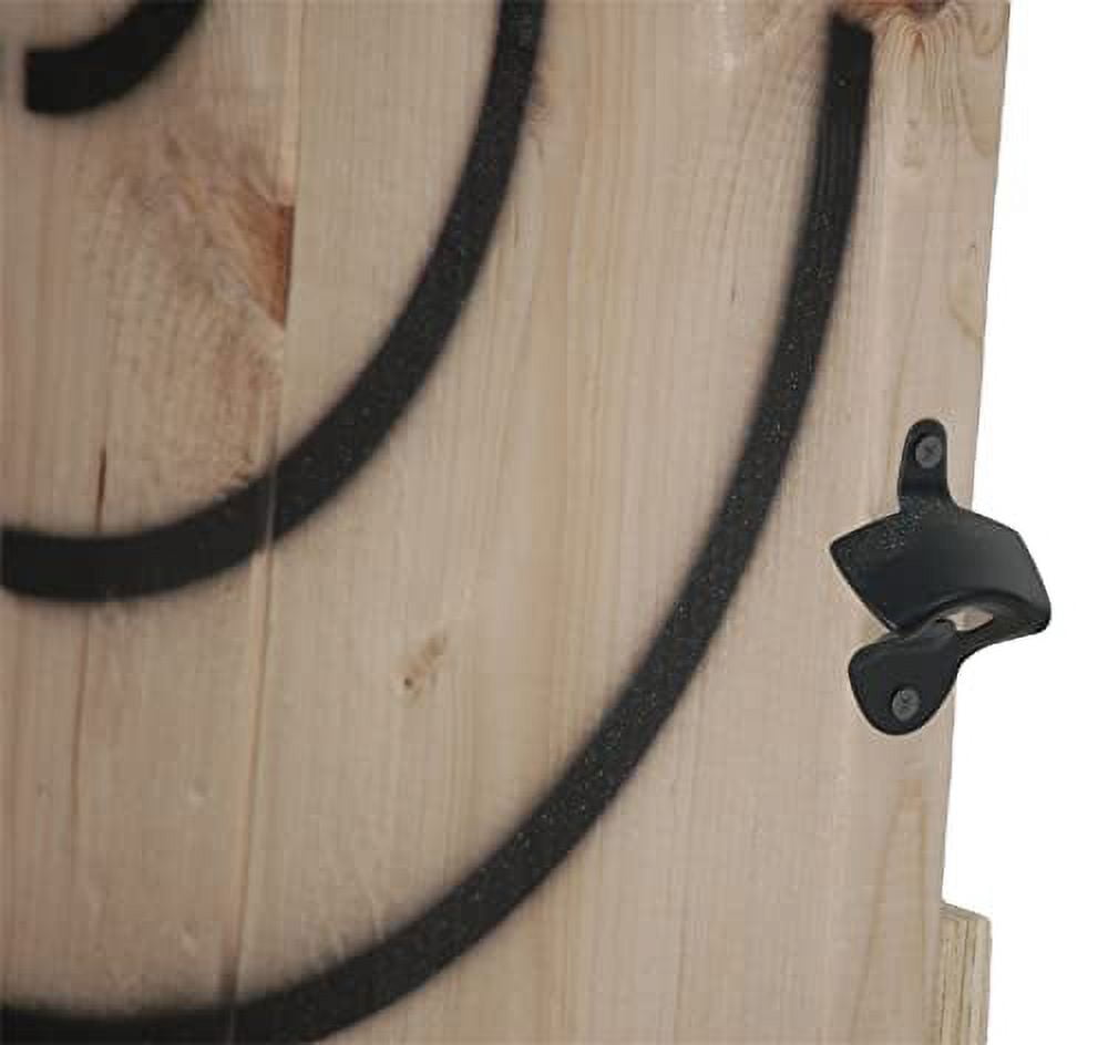 BIGSHOT Wooden Axe Throwing Target with Bottle Opener - Walmart.com