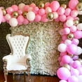 thumbnail image 1 of BIGTREE Balloon Garland Arch 117 Assorted Party Decoration Kit Pink Gold White, 1 of 6