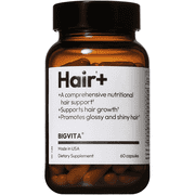 BIGVITA Hair Growth Supplement with AnaGain  Nu & Black Sesame Extract, Biotin | Supports Thicker, Fuller Hair | Vegan, Made in USA   1 Month Supply