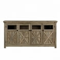BIGWOO TV Stand 4 Doors Sideboard ,Wine Bar Storage for