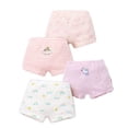thumbnail image 1 of BIIOVENR 4Pcs Toddler Underwear Boxer Briefs Kids Shorts 100% Cotton Super Soft Breathable Panties for Girls, 1 of 5