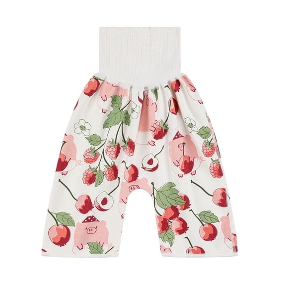 BIIOVENR Three Layers Waterproof Toddler Diaper Pants Nighttime Potty Training Cloth Nighttime Toilet Training Pants for Baby Boys and Girls