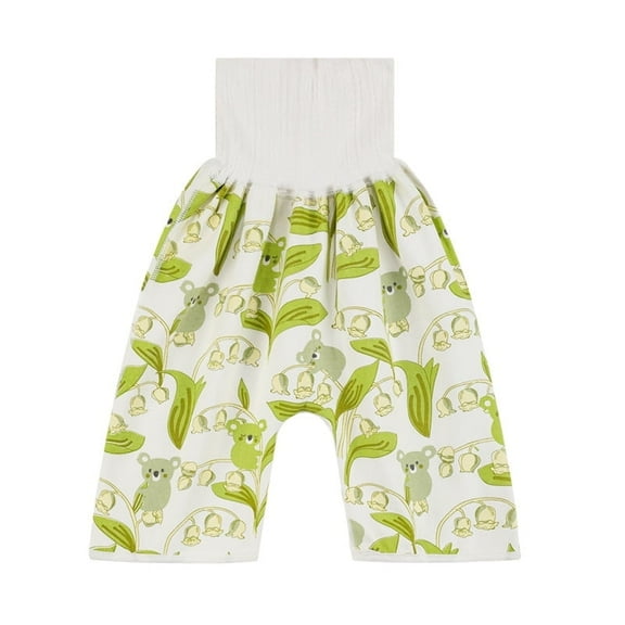 BIIOVENR Three Layers Waterproof Toddler Diaper Pants Nighttime Potty Training Cloth Nighttime Toilet Training Pants for Baby Boys and Girls