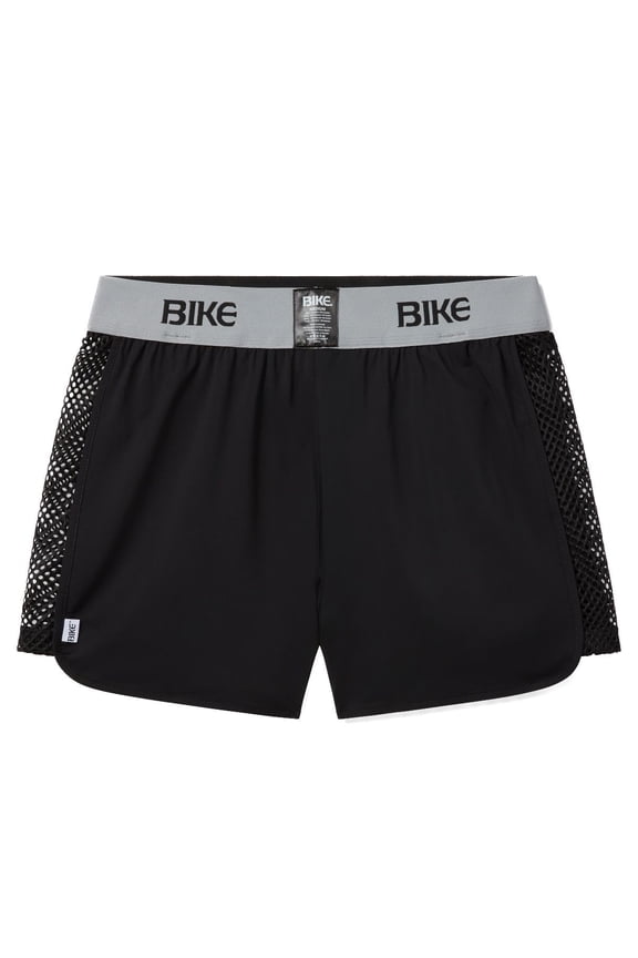 Style BAM225 Peek-a-boo Jock Short Color Black Size M