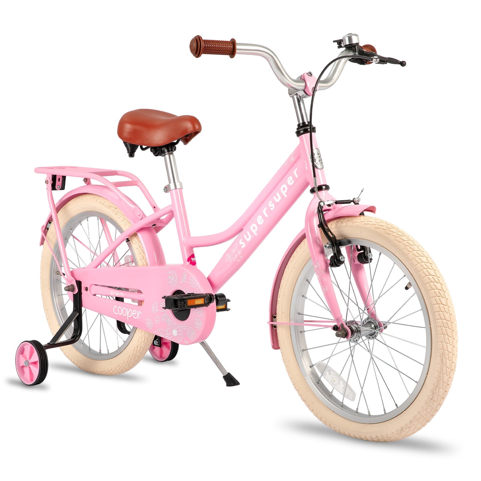 JOYSTAR Cooper Kids Bike for Toddlers Girls and Boys, 18 Inch Kids Bike,Pink Sansujyuku sansujyuku.com