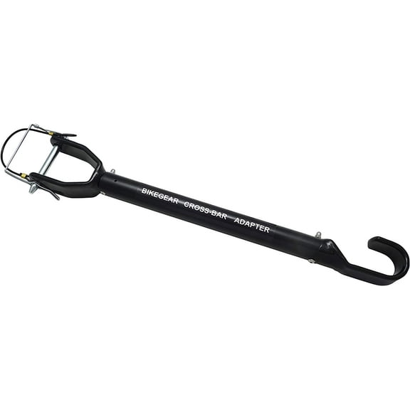 BIKEGEAR Sports Tension Bar Bicycle Cross-Bar Adaptor Top Frame Telescopic Adaptor for Women and Kids Bikes