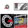 thumbnail image 1 of BIKEMASTER 520 BMOR Sealed Chain Natural with MAXIMA Wax, JT Front & Rear Sprocket Kit for Street YAMAHA FZ6R 2009-2016, 1 of 5
