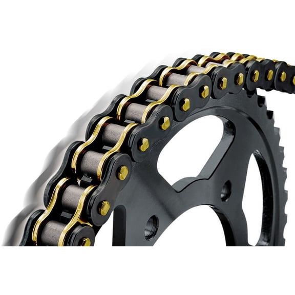 BIKEMASTER 520 BMXR Sealed Chain 120 Black/Gold