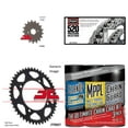 thumbnail image 1 of BIKEMASTER 520 Precision Roller Chain Natural with MAXIMA Wax, JT Front & Rear Sprocket Kit for Street YAMAHA XV250C V-Star 250 2008-2016, 1 of 5