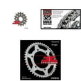 thumbnail image 1 of BIKEMASTER 525 BMXR Sealed Chain Natural, JT Front & Rear Sprocket Kit for Street YAMAHA FZ-09 2014-2017, 1 of 5