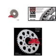thumbnail image 1 of BIKEMASTER 530 BMOR Sealed Chain Natural, JT Front & Rear Sprocket Kit for Street HONDA VF1000R 1985-1986, 1 of 5