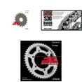 thumbnail image 1 of BIKEMASTER 530 BMOR Sealed Chain Natural, JT Front & Rear Sprocket Kit for Street YAMAHA YZF-R1 2004-2008, 1 of 5