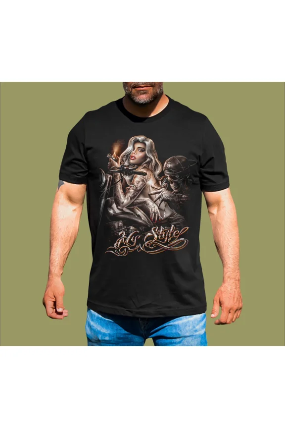 BIKER CHICK MY STYLE T-SHIRT
