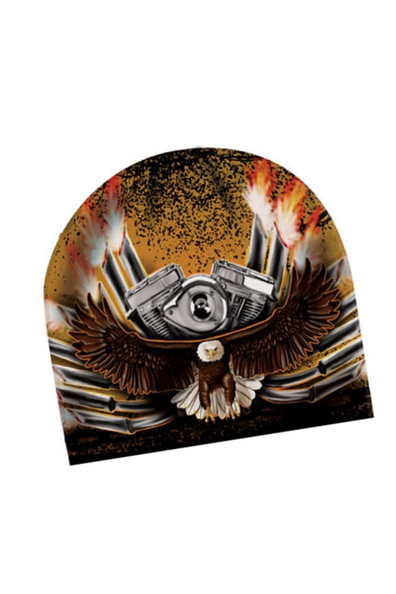 BIKER EAGLE Sublimation Biker Helmet Liner Beanie Skull Cap