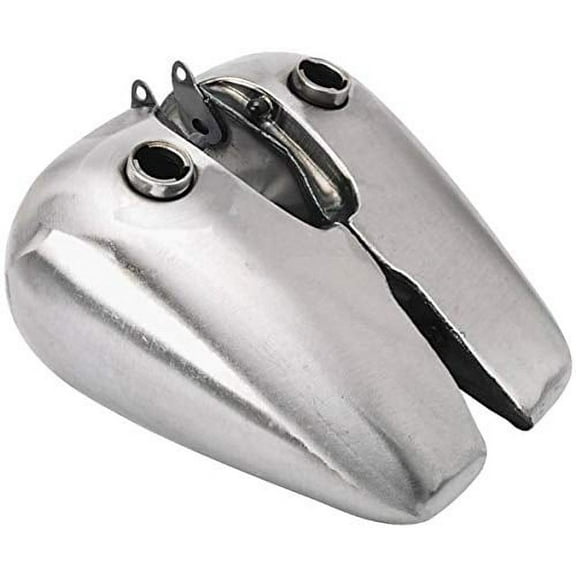 Bikers Choice 36-84 Big Twin 5 Gallon Fatbob Tanks with Cam Style Caps and 22mm Petcock - Part Number 488806