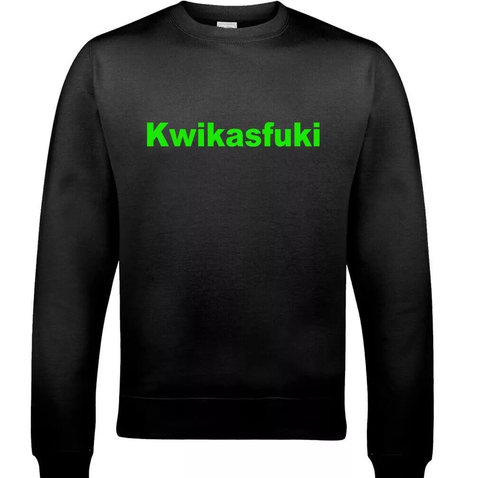 BIKER SWEATSHIRT, Jumper Motorbike Motorcycle Cafe Racer Bike Mens