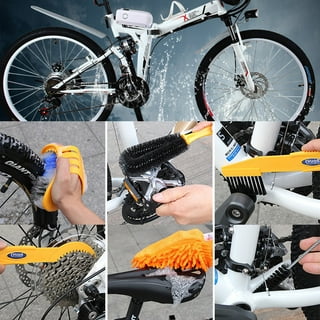  Oumers Bicycle Clean Brush Kit, 10pcs Motorcycle Bike