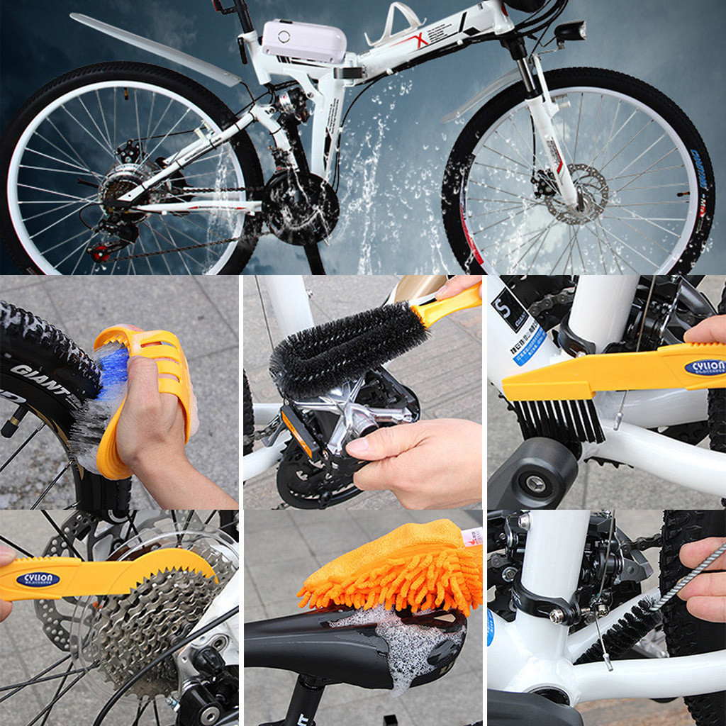 Tai Shi MTB / Road Bike Chain Cleaning Brush – Cycle Scrubber & Gear Wash Tool
