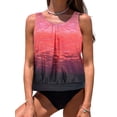 thumbnail image 1 of BIKINX Tankini Swimsuits for Women Plus Size Swimwear Tummy Control Two Piece Bathing Suits, 1 of 6