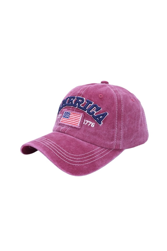 250 Anniversary Usa Hat, United States 250Th Anniversary Adjustable Patriotic Baseball Cap Commemorative American Heritage Cyan Adjustable Patriotic Baseball Cap, Wine