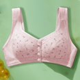 thumbnail image 1 of BILIKEYU Jelly Front Closure Bras for Women Wireless Seamless Comfort Padded Post Bra No Underwire Seamless Full Coverage Supportive Comfortable Bralettes S, 1 of 5