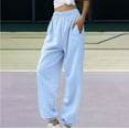 thumbnail image 1 of BILIKEYU Sweatpants for Women, Joggers for Women, Fleece Lined Tights Women, 1 of 5