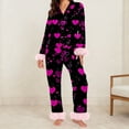 thumbnail image 1 of BILIKEYU Valentine's Day Heart Robe for Women Plus Size Inclusive, 1 of 5