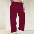 thumbnail image 1 of BILIKEYU Wide Leg Yoga Pants for Women Casual Loose Cozy Sweatpants High Waisted Lounge Pajama Flowy Pants with Pockets, Women's Lounge Sweatpants, Loose Pants for Women, Sweat Pants for Women, 1 of 7