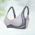 thumbnail image 1 of BILIKEYU Women No Underwire Comfort Super Gather Bra, Jelly Bra, Womens Bras, Push Up Bra, 1 of 5