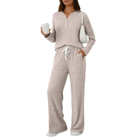 BILIKEYU Women's 2 Piece Sets Matching Suits Pajamas, Lounge Sets for Women, Womens Sweatsuits 2 Piece Set, Womens Pajamas