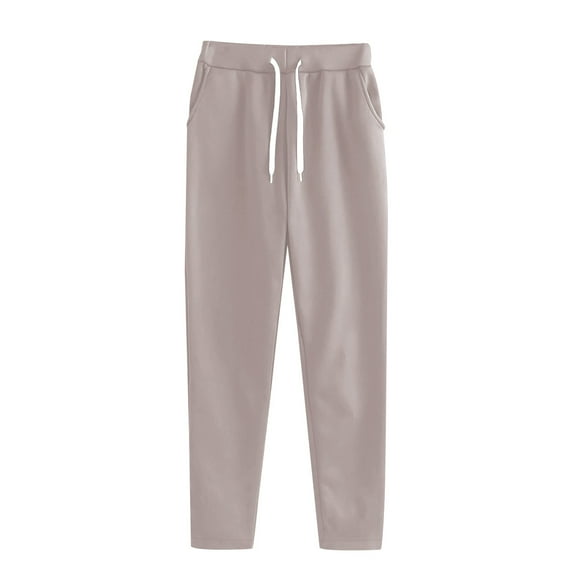 BILIKEYU Women's Autumn And Winter Fashion Plus Size Casual Sports Pants, Lounge Pants Women, Sweatpants Women, Stretchy Work Pants for Women
