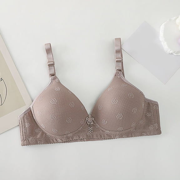 BILIKEYU Women's Breathable Thin And Compact Large Cup Bra, Womens Bras, Jelly Bras for Women, Push Up Bra No Underwire