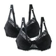 thumbnail image 1 of BILIKEYU Women's Casual Fashion Large Size Lace Bra 2PC, Bras for Women, Push Up Bra, Jelly Bras for Women, 1 of 4