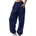 thumbnail image 1 of BILIKEYU Women's Casual Wide Leg Pants, wide leg pants woman, women's clothing, sweatpants women, 1 of 5