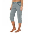 thumbnail image 1 of BILIKEYU Women's Color Blocking Elastic Waist Casual Pants, Women's Pants, Elastic Waist Pants for Women, Wide Leg Sweatpants Women, 1 of 6