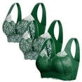 thumbnail image 1 of BILIKEYU Women's Comfort Lightweight Plus Size Full Coverage Bra, Jelly Bras for Women, Bras for Women, Womens Tops, 1 of 2