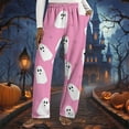 thumbnail image 1 of BILIKEYU Women's Cute Pumpkin Print Halloween Pajamas Pants, Women's Pants, Halloween Pajamas Women, Cute Pajama Pants for Women, 1 of 4