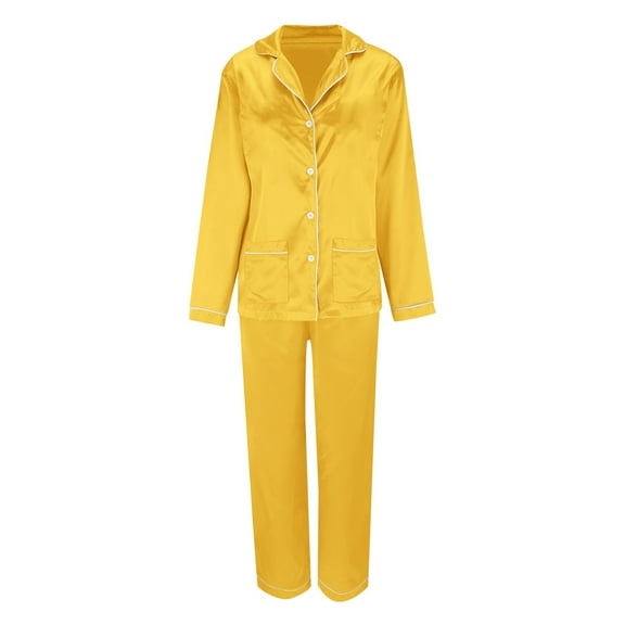 BILIKEYU Women's Daily Family Long Sleeve Pajamas, Womens Pajamas, Fall Clothes, Pajamas for Women Set