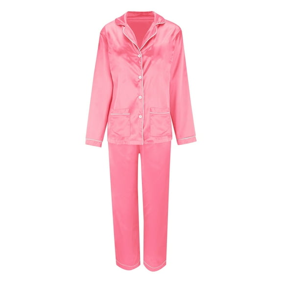 BILIKEYU Women's Daily Family Long Sleeve Pajamas, Womens Pajamas, Fall Clothes, Pajamas for Women Set