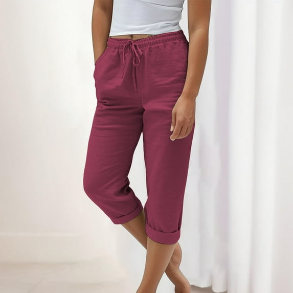 BILIKEYU Women's Fashionable And Casual High Waisted Solid Color Loose Trousers, women's clothing, pants for women, womens pants