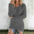 thumbnail image 1 of BILIKEYU Women's Fashionable Long Sleeve Pullovers Loose Fuzzy Jumper Sweater, Women Fall Clothes, Womens Tops, Long Sleeve Tops for Women, 1 of 5