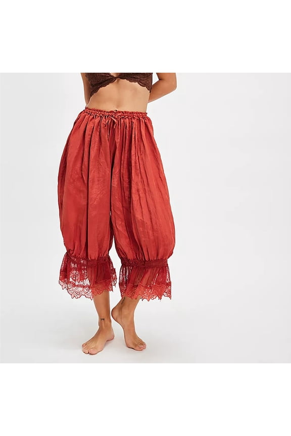 Women's Lace Home Clothes, Sweatpants Women, Stretchy Work Pants for Women, Lounge Pants Women