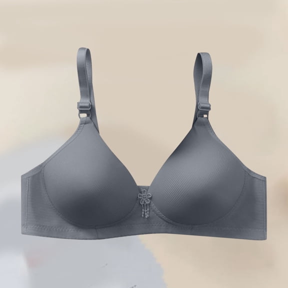 BILIKEYU Women's Large Sized without Underwire Comfort Bra, Bras for Women, Jelly Bras for Women, Push Up Bra No Underwire